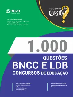Livro 1.000 Questões Gabaritadas em PDF - BNCC e LDB - Legislação Educacional