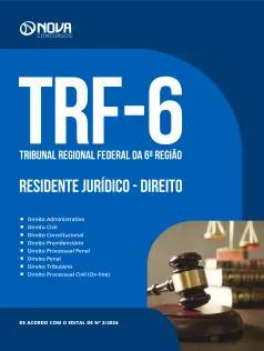 Apostila TRF-6 em PDF  - Residente Jurídico
