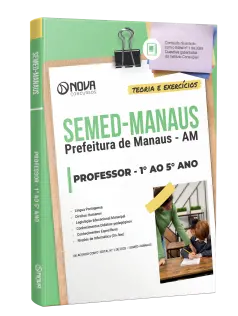 Apostila SEMED MANAUS 2025 - Professor - 1º ao 5º Ano