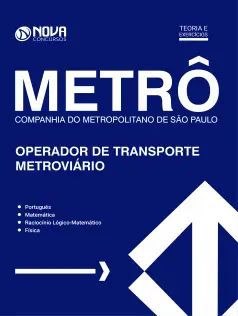 Apostila METRÔ em PDF - Operador de Transporte Metroviário I