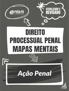 Mapas Mentais Direito Processual Penal - Ação Penal (PDF)