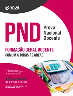 Apostila PND (CNU Professores) - Formação Geral Docente (Comum a Todas as Áreas)