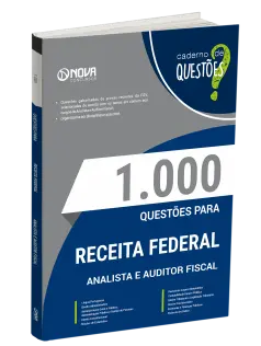 Livro 1000 Questões Gabaritadas para RF - Analista e Auditor Fiscal