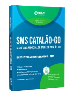 Apostila SMS Catalão-GO 2026 - Executor Administrativo FMS