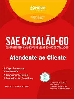 Apostila SAE Catalão - GO - Atendente ao Cliente