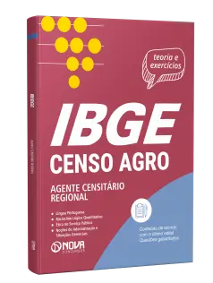 Combo IBGE Temporário 2026 - Censo Agro - Agente Censitário Regional