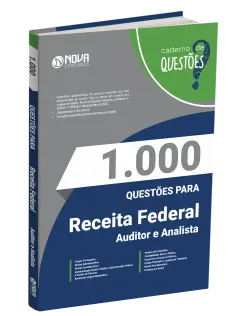 Livro 1.000 Questões Gabaritadas Receita Federal - Analista e Auditor