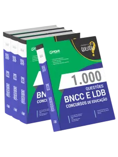 Livro 1.000 Questões Gabaritadas - BNCC e LDB - Legislação Educacional