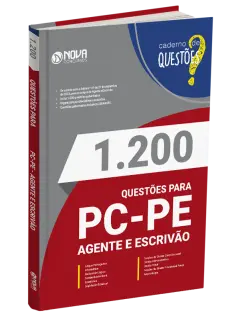 Livro 1.200 Questões Gabaritadas para PC-PE 2024 - Agente e Escrivão