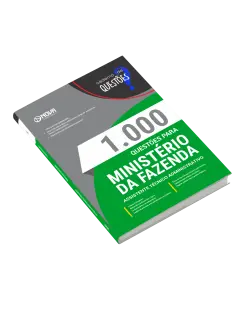 Livro 1000 Questões Gabaritadas para Ministério da Fazenda - Assistente Técnico Administrativo (ATA)