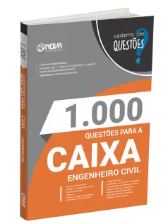 Livro 1000 Questões Gabaritadas para CAIXA - Engenheiro Civil