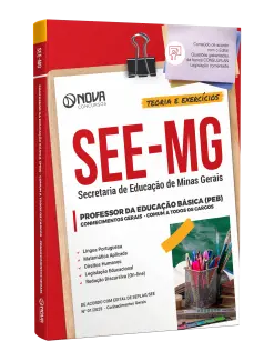 Apostila SEE-MG - Professor de Educação Básica - PEB - Comum a Todos os Cargos (Conhecimentos Gerais)