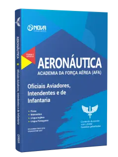 Apostila Aeronáutica do Brasil 2026 - AFA - Oficiais Aviadores, Intendente e Infantaria
