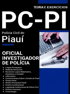 Apostila PC-PI 2025 - Oficial Investigador