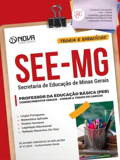 Apostila SEE-MG - Professor de Educação Básica - PEB - Comum a Todos os Cargos (Conhecimentos Gerais)