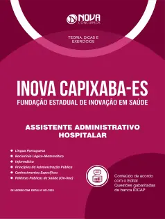 Apostila INOVA Capixaba 2025 - Assistente Administrativo Hospitalar