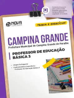 Apostila Prefeitura de Campina Grande - PB em PDF - Professor de Educação Básica 3
