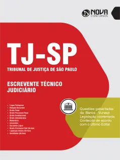 Apostila TJ-SP 2026 em PDF - Escrevente Técnico Judiciário