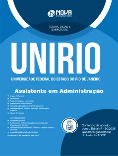 Apostila UNIRIO 2025 - Assistente em Administração