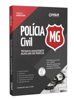 Apostila PC-MG 2025 - Técnico Assistente - Auxiliar de Perícia