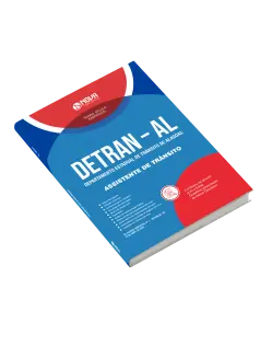 Apostila DETRAN-AL em PDF 2026 - Assistente de Trânsito - Qualquer Área de Formação