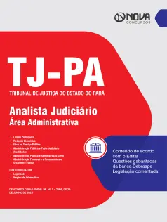 Apostila TJ-PA em PDF - Analista Judiciário - Área Administrativa