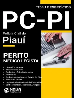 Apostila PC-PI 2025 - Perito Oficial Criminal - Médico Legista