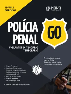 Apostila Polícia Penal de Goiás (PP-GO) 2024 - Vigilante Penitenciário Temporário