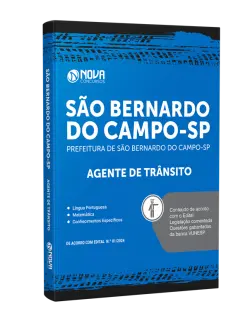 Apostila Prefeitura de São Bernardo do Campo - SP 2024 - Agente de Trânsito