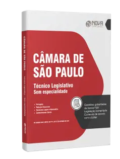 Apostila Câmara de São Paulo - Técnico Legislativo - Sem Especialidade