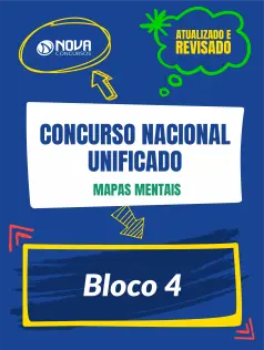 150 Mapas Mentais para Concurso Nacional Unificado - Bloco 4 (PDF)