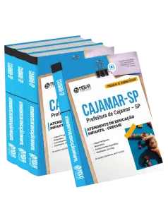 Apostila Prefeitura de Cajamar - SP 2025 - Atendente de Educação Infantil - Creche