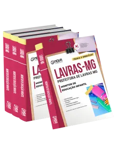 Apostila Prefeitura de Lavras - MG 2026 - Monitor de Educação Infantil