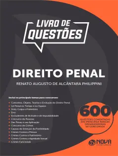 Livro 600 Questões Comentadas de Direito Penal