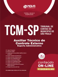 Apostila TCM-SP - Auxiliar Técnico de Controle Externo - Suporte Administrativo