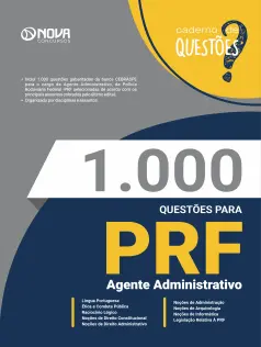 1.000 Questões Gabaritadas para PRF em PDF - Agente Administrativo