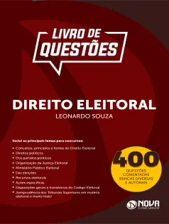 Livro 400 Questões Comentadas de Direito Eleitoral