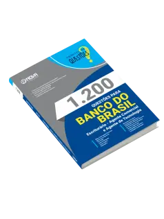 Livro 1.200 Questões Gabaritadas para o Banco do Brasil 2026 - Escriturário - Agente Comercial e Agente de Tecnologia
