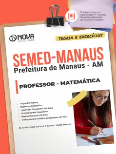 Apostila SEMED MANAUS 2025 - Professor - Matemática