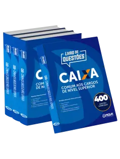 Livro 400 Questões Comentadas da CAIXA - Conhecimentos Básicos - Comum Nível Superior