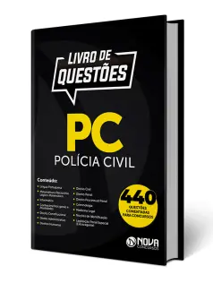 Livro de Questões Comentadas PC - Polícia Civil