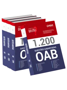 Livro 1200 Questões Gabaritadas para OAB - Ordem dos Advogados do Brasil