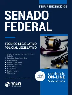 Apostila Senado Federal - Técnico Legislativo - Especialidade: Policial Legislativo Federal