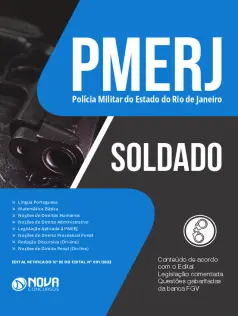 Apostila PMERJ em PDF 2024 - Soldado