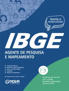 Apostila IBGE 2025 em PDF - Agente de Pesquisas e Mapeamento (APM)