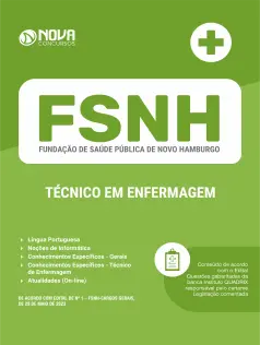 Apostila FSNH em PDF - Técnico de Enfermagem