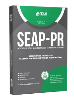 Apostila SEAP-PR 2025 - Assistente de Fiscalização da Defesa Agropecuária - Técnico de Laboratório