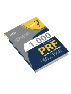 Livro 1.000 Questões Gabaritadas para PRF - Agente Administrativo