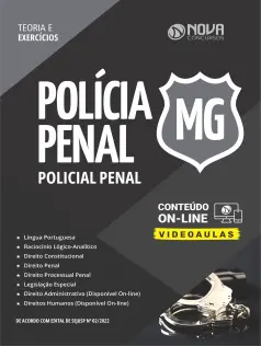 Apostila Polícia Penal - MG em PDF - Agente Penitenciário Temporário