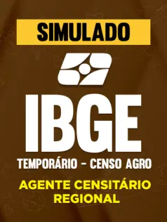 Simulado - IBGE - Temporário 2026 - Censo Agro - Agente Censitário Regional